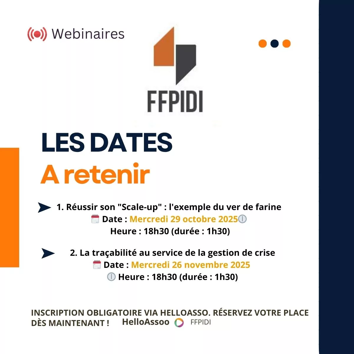 You are currently viewing Webinaires FFPIDI :